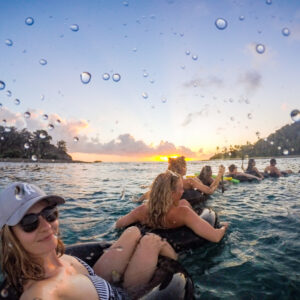 Sunset tubing